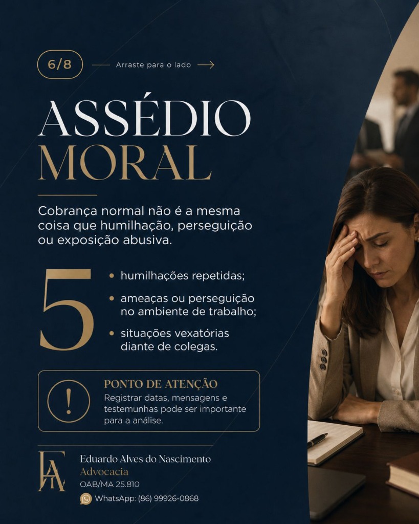 Slide Assédio Moral